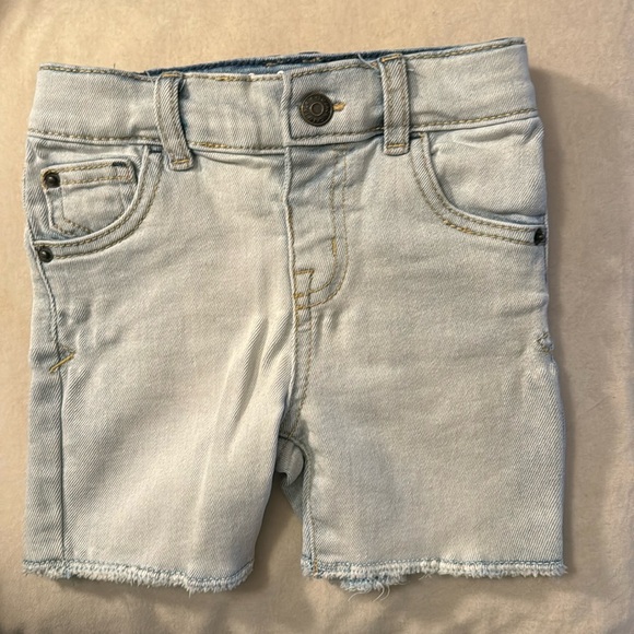 Short En Jean Pour Petit Garçon Cat & Jack - Taille 12 Mois, Bleu - Occasion Très Bon état
